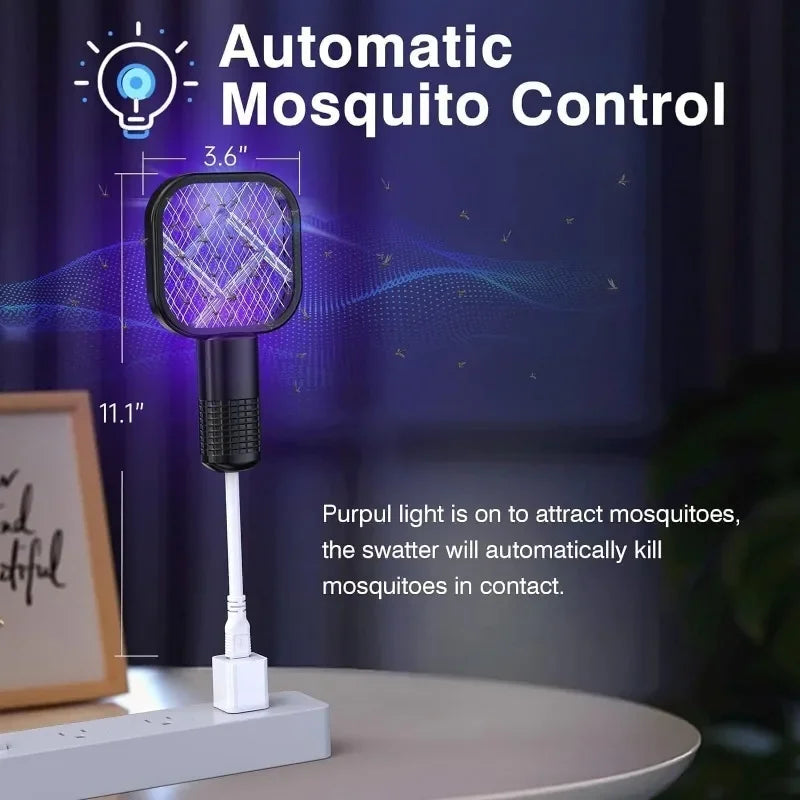 Summer New USB Mosquito Swatter Trap  UV Light Mosquito Trap Portable Mosquito Killer Lamp  for for Outdoor Picnic Camping Hotel