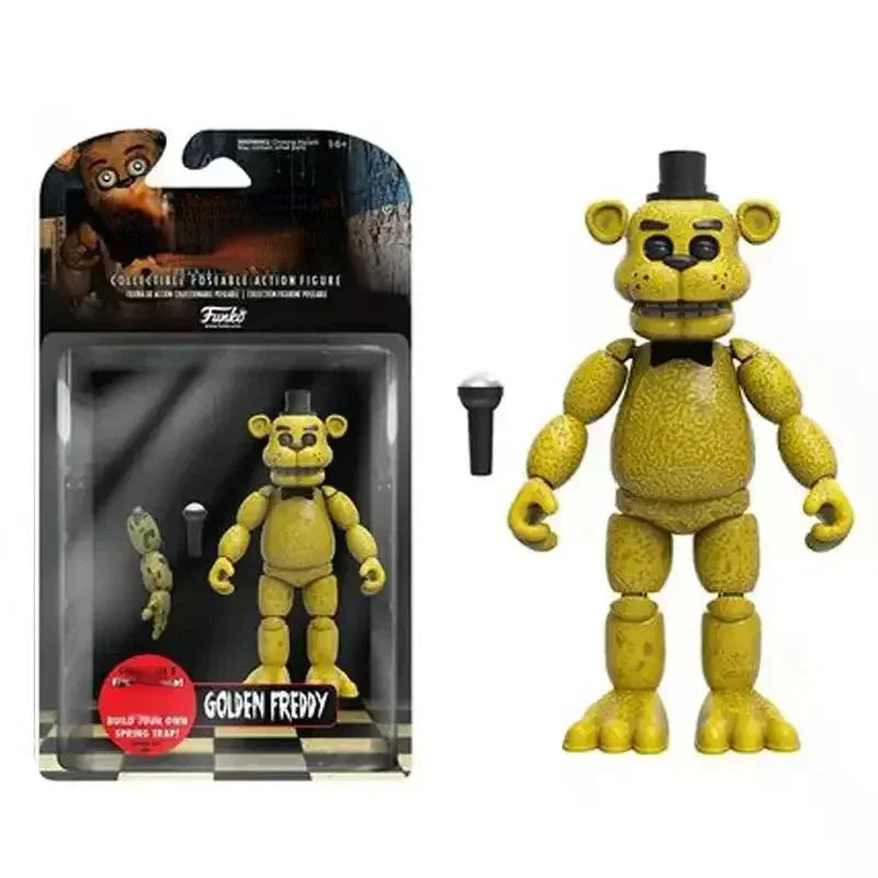 FNAFs bear's midnight harem five nights joint movable detachable game peripheral hand office boy  Freddy's