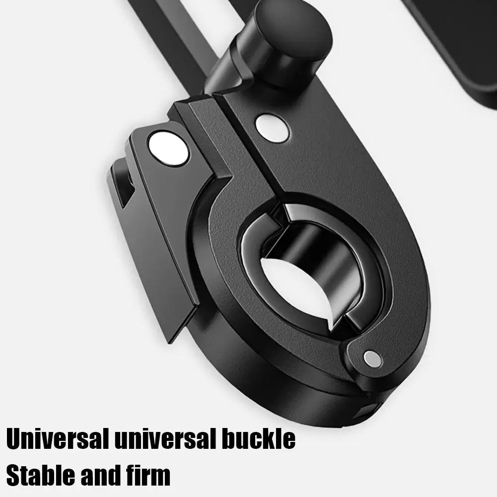 Waterproof Motorcycle Mobile Phone Holder 360°Rotatable Bike Cellphone Mount Universal Adjustable Cycling Smart Phone Mount