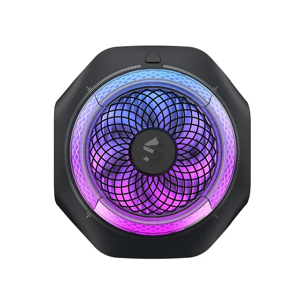 Black Shark Magnetic/Back Clip Phone Cooler 4 Pro Gaming Air Cooler Radiator Cooling Fan Turbo With RGB Light For Android iOS