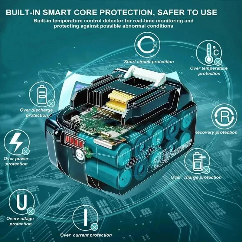Makita DDF487 10mm brushless 18V lithium rechargeable impact drill household hand drill high torque electric screwdriver DDF487