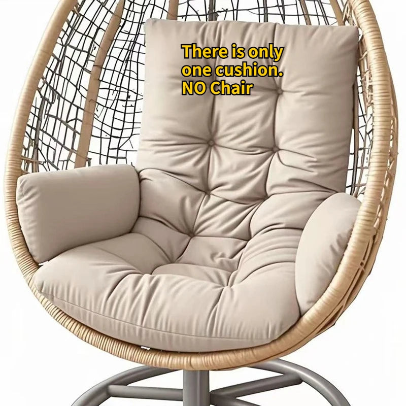 Bohemian Style Swing Chair Cushion Indoor/Outdoor Cushion Soft Filling for Hanging Chairs Balcony Garden Patio Furniture Cushion