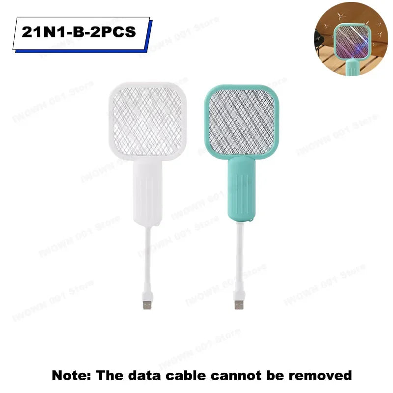 Summer New USB Mosquito Swatter Trap  UV Light Mosquito Trap Portable Mosquito Killer Lamp  for for Outdoor Picnic Camping Hotel