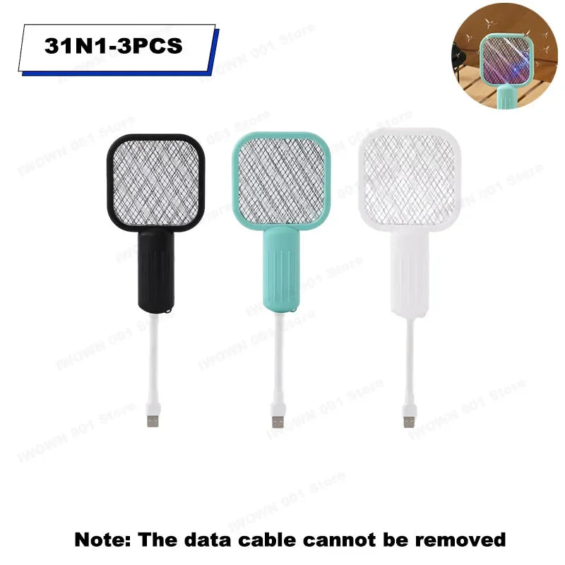 Summer New USB Mosquito Swatter Trap  UV Light Mosquito Trap Portable Mosquito Killer Lamp  for for Outdoor Picnic Camping Hotel