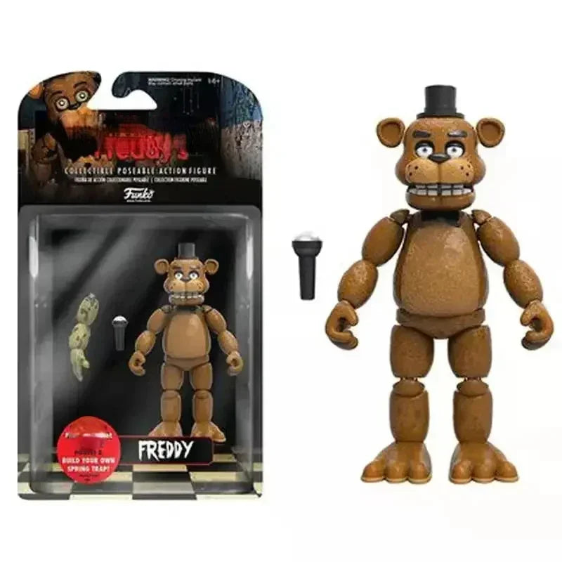 FNAFs bear's midnight harem five nights joint movable detachable game peripheral hand office boy  Freddy's