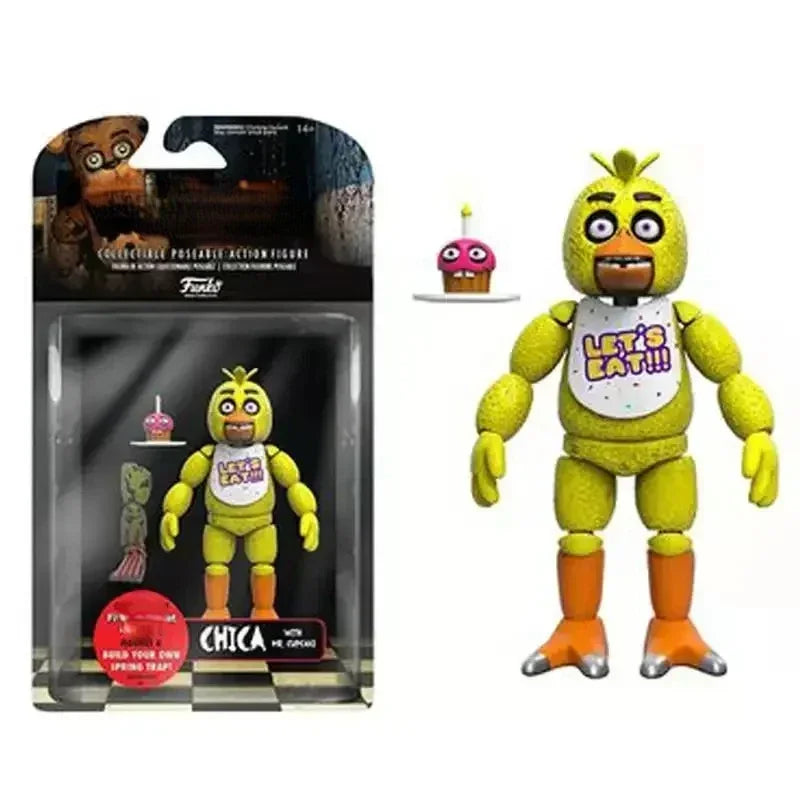 FNAFs bear's midnight harem five nights joint movable detachable game peripheral hand office boy  Freddy's