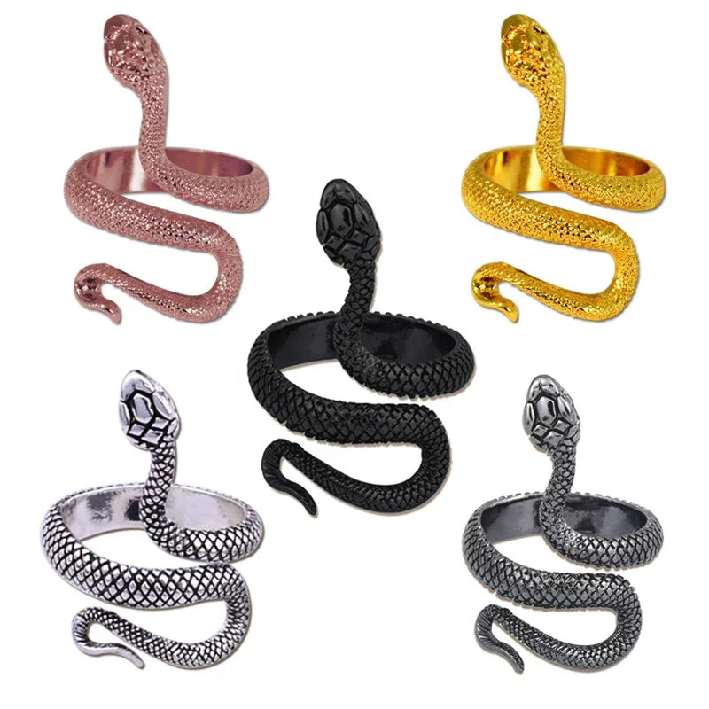 Snake Ring 🐍 Adjustable – Stainless Steel | Trend 2026