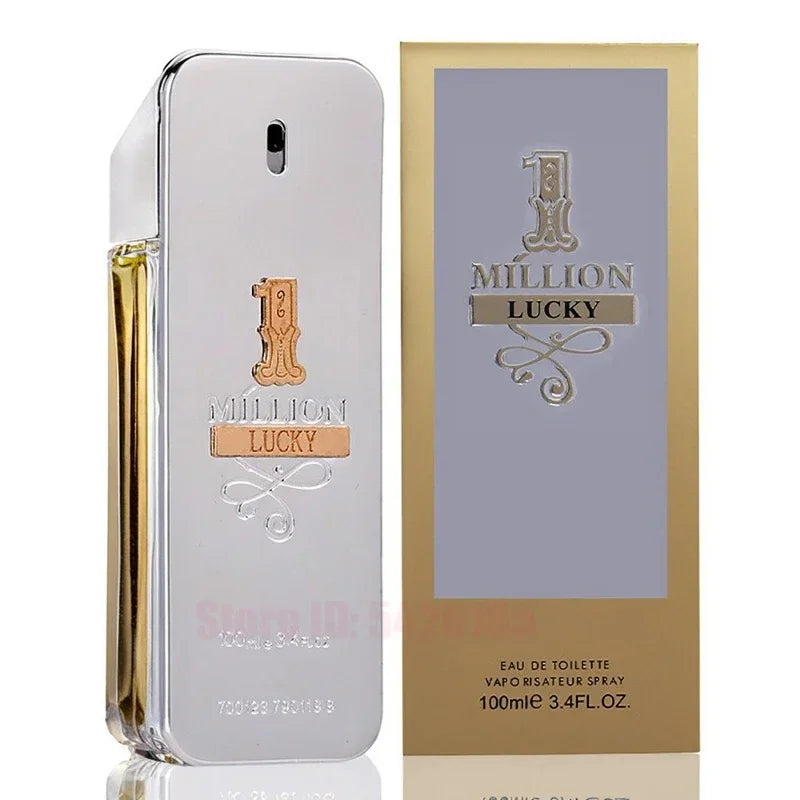 50/100ml Perfume Golden Million Gold Brick Extrait - Men's Long-Lasting Woody Perfume Men's Perfume Pray Fragrance