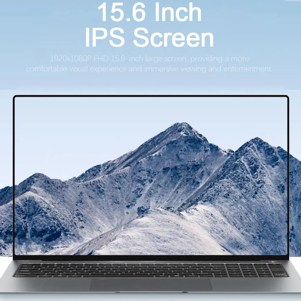 Gaming Laptop 15,6” – Intel N5095 | 16GB RAM | SSD | IPS Display | RGB Tastatur