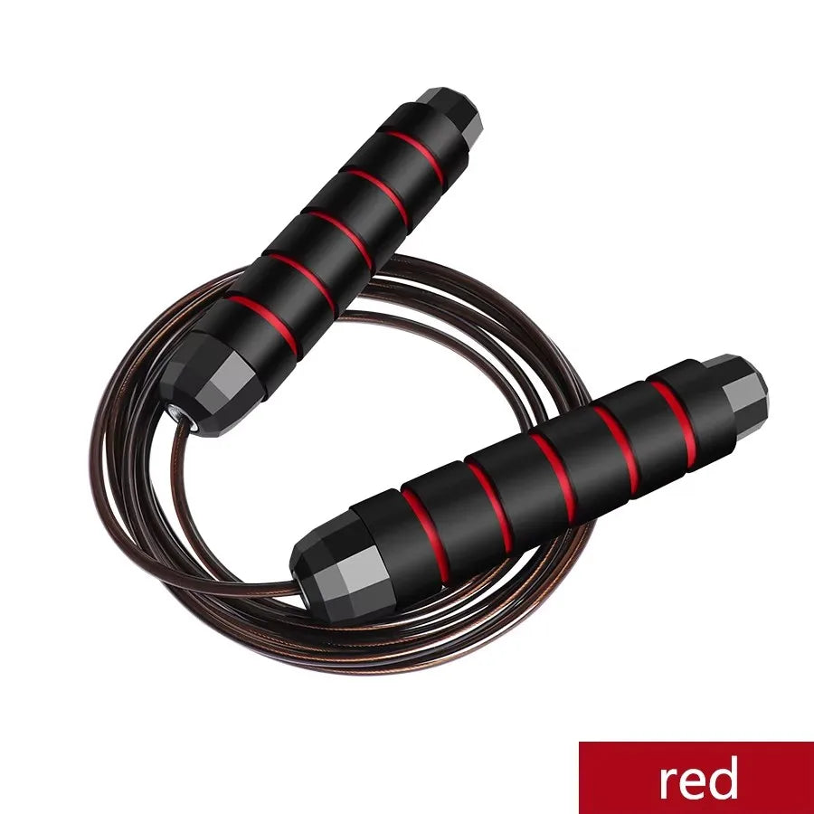 Jump Rope Steel Wire Skipping Exercise Adjustable Jumping Fitness Workout Training Home Sport Equipment Tangle-Free Student