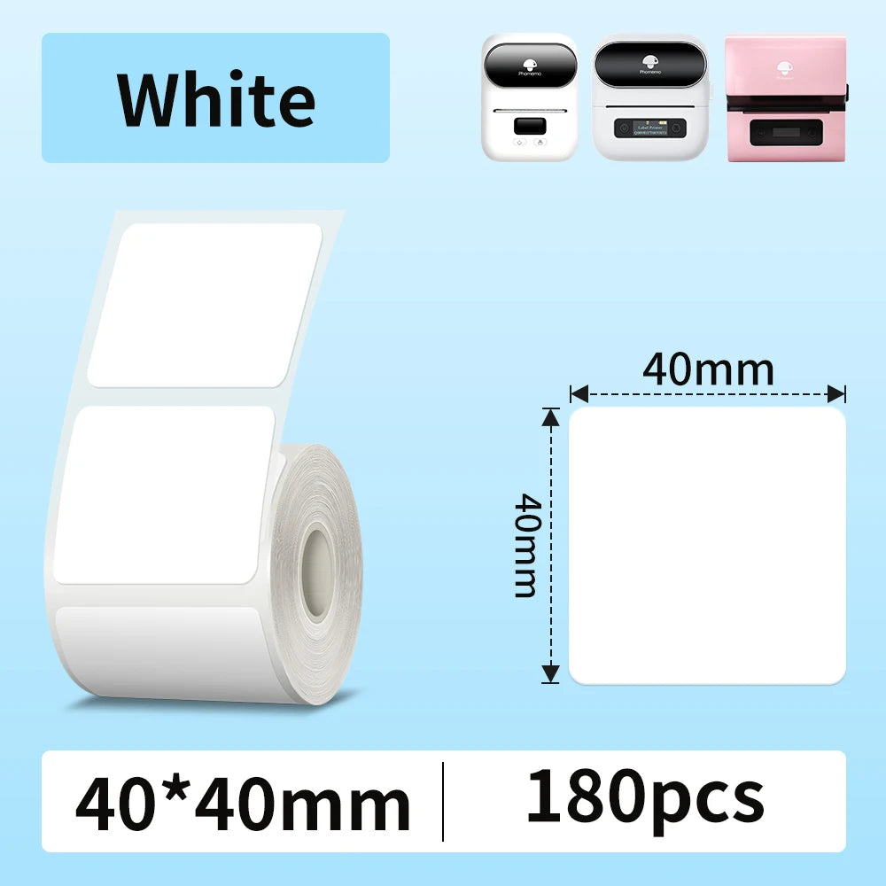 Phomemo M110 Label Makers Barcode Label Printer Bluetooth Portable Thermal Printer for Small Business Address Logo Clothing