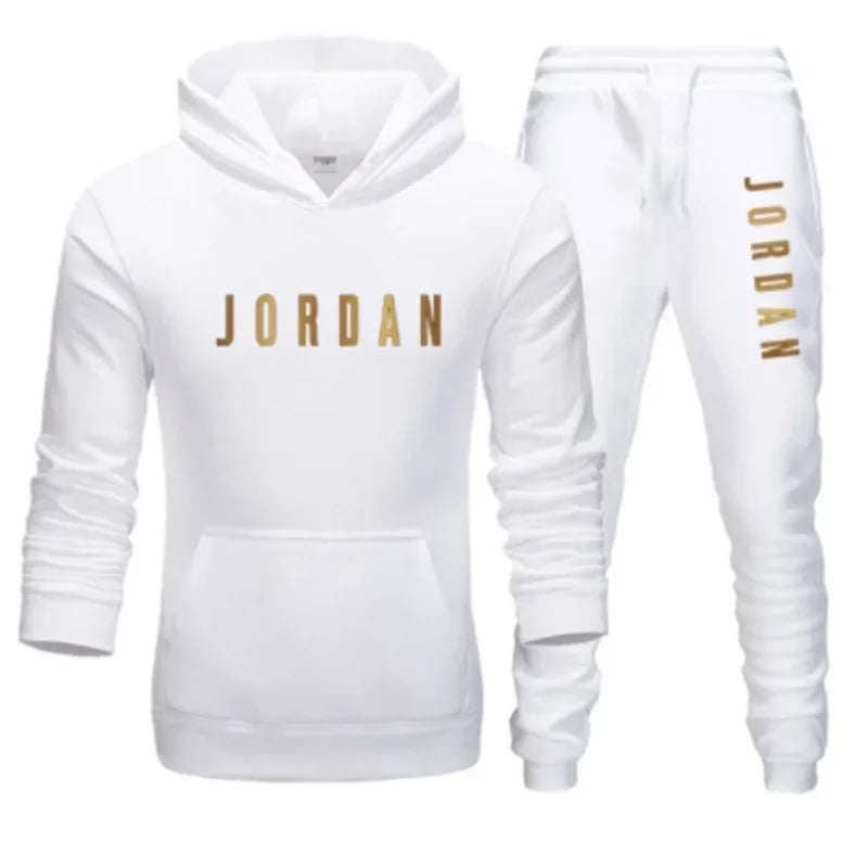 Men’s Hoodie Tracksuit Set – Fleece Lined, Casual Sportswear (Hoodie + Pants)