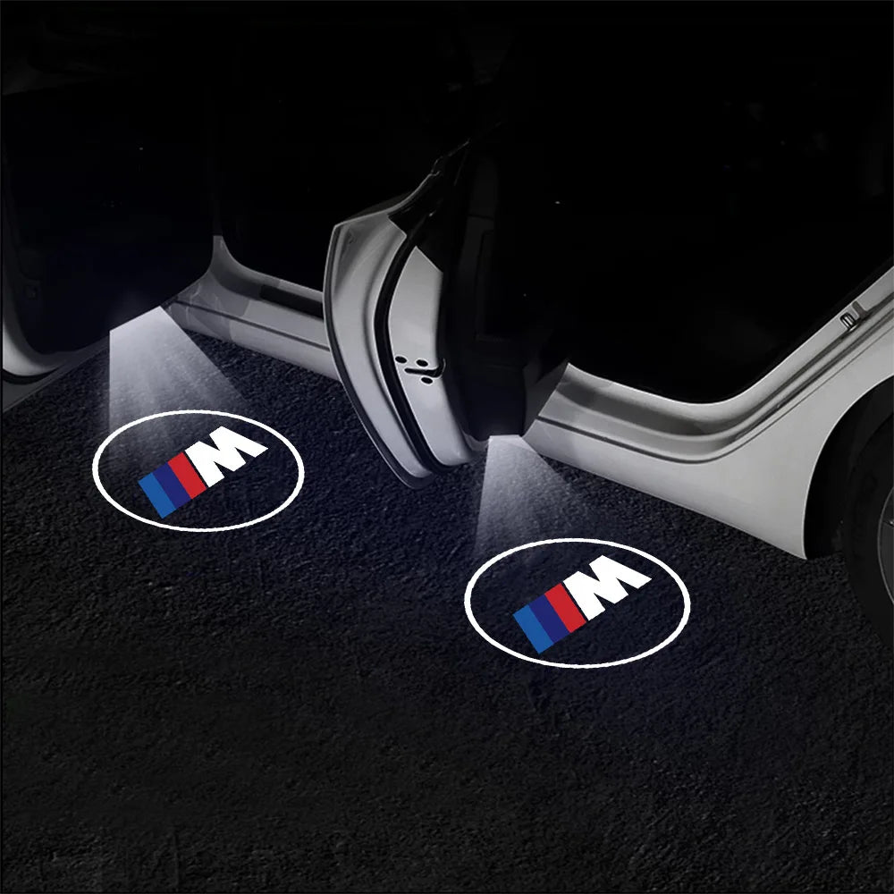 Car Led Lights Logo Universal Wireless Welcome Light For Bmw E46 E90 M E60 F30 F10 E39 F20 E87 E36 G20 G30 X5 E70 E92 E91 F31 X1